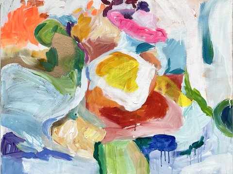 Akryl 25, plátno, 80 x 70 cm