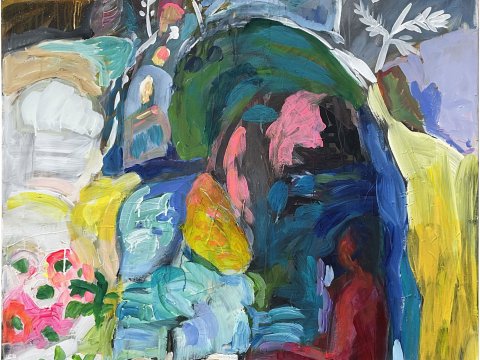 Akryl 25, plátno, 110 x 130 cm